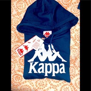 Men’s Classic Kappa Logo Hoodie Size SM